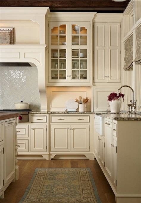 120 Easy And Elegant Cream Colored Kitchen Cabinets Design Ideas Page