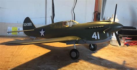 16 12 Wingspan P40 Warhawk Kit Pictures By Obscotts
