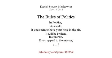 Politics Poems