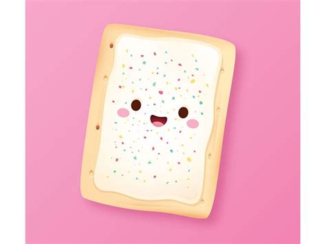 Pop Tart Pop Tarts Cute Food Drawings Kawaii Drawings