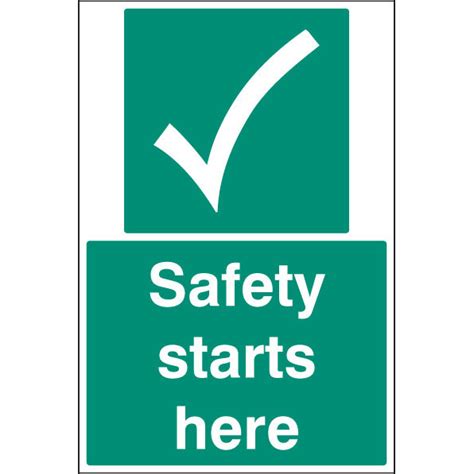 Safety Starts Here Safety Signs 4 Less