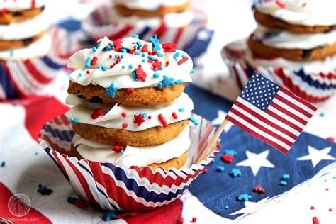 Independence Day Cookie Stacks Big Bears Wife