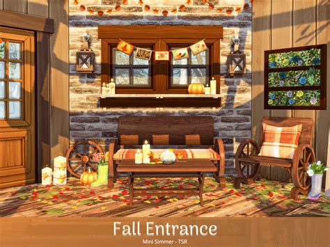 The Sims Resource Fall Entrance