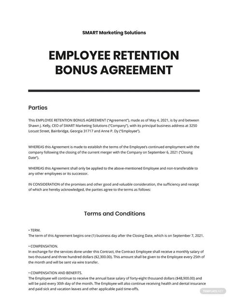 Employee Health Policy Agreement Template Google Docs Word Apple