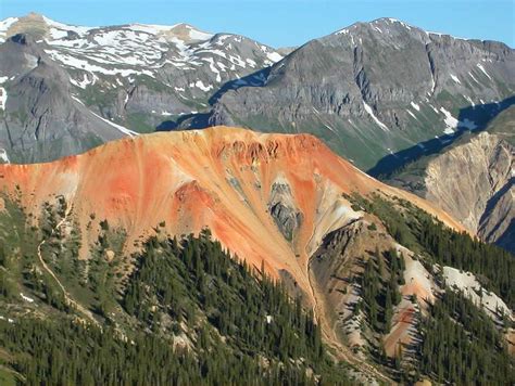Red Mountain Near Silverton Colorado Us Geological Survey