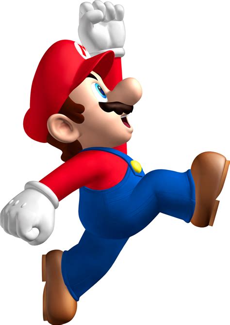 File Nsmb Art Mario Jump Png Super Mario Wiki The Mario Encyclopedia
