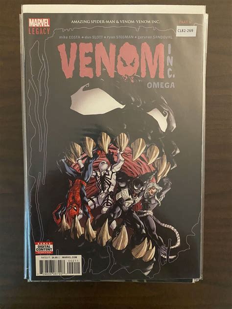 Venom Inc. Omega Part 6 Marvel Comic Book Values - MAVIN