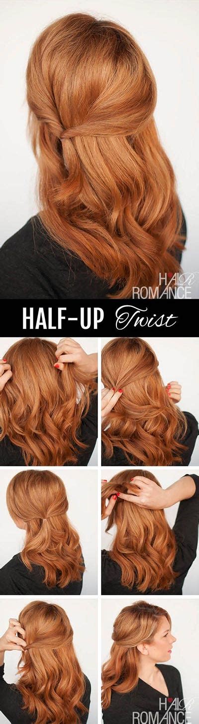 30 most flattering half up hairstyle tutorials to rock any event