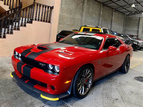 Dodge Challenger 62 Srt Hellcat Dual Carbon Stripes Mt 2016