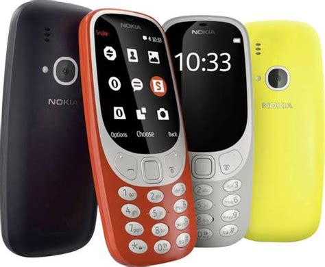 Nokia 3310 Dual Sim Handy Gelb Das Kult Handy Ist Wieder Da Kaufen