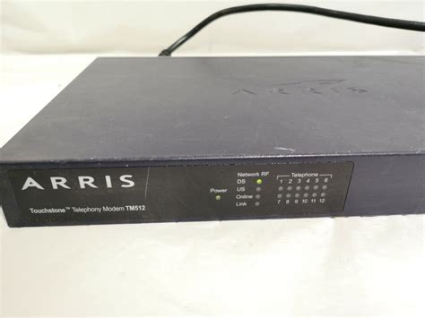 Cheap Uk Store Online Arris Touchstone Telephony Modem Tm512 For Sale Online Buy Cheap Prices