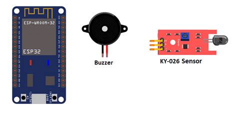 Control A Buzzer By The Esp32 Card Images