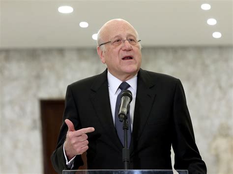 Lebanons Pm Najib Mikati Says Not Running For Re Election Elections