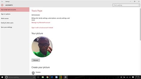 However, not everyone wants to use it. How to Change a Microsoft Account Picture in Windows 10