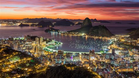 Rio De Janeiro At Sunrise Backiee