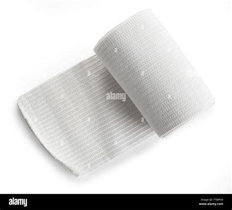 Medical Bandage Roll Isolated Stock Photo Alamy