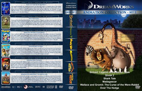 Dreamworks Animation Collection Set 2 2003 2006 R1 Custom