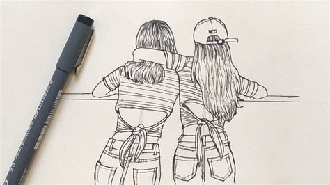 Bff Aesthetic Drawing See More Ideas About Art Drawings Drawings