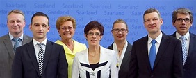 Saarländische Regierung im Amt