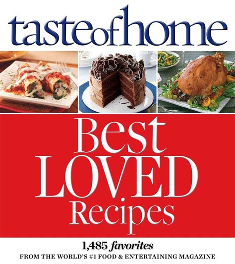 Taste Of Home Best Loved Recipes By Taste Of Home Book Read Online