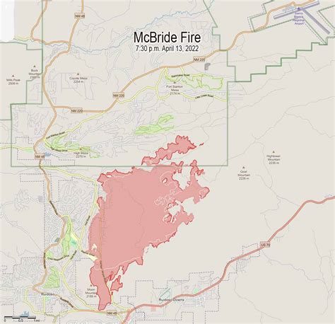 Understanding The Impact Of Wildfires In New Mexico Chicago Map