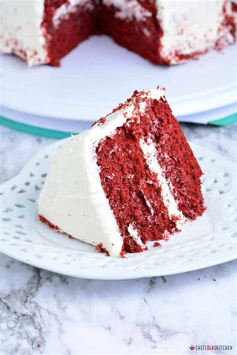 Red Velvet Cake From Scratch Chef Lolas Kitchen