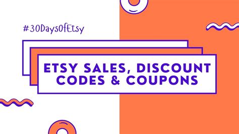 How To Set Up Sales Discount Codes And Coupons For Your Etsy Shop How