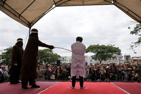 Indonesian Province May Move Canings Away From Public Eye The New