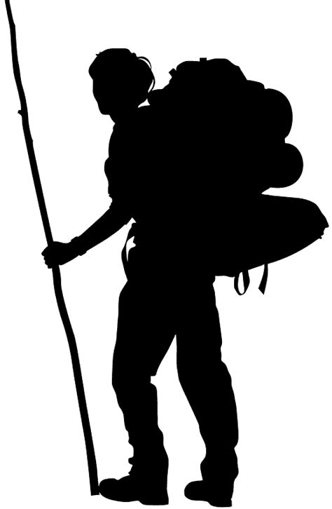Hiker Silhouette Free Download Vector Psd And Stock Image