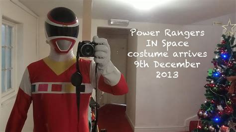 Power Rangers In Space Costume Arrives 9th December 2013 Youtube