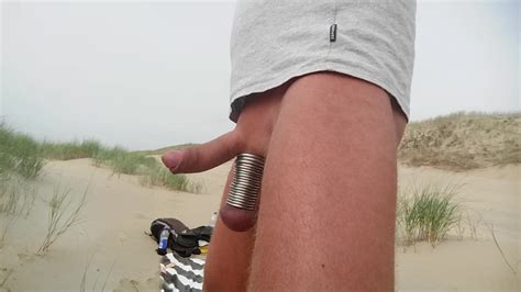Wearing A Huge Buttplug And Ballstretcher At The Beach Pics Xhamster My Xxx Hot Girl