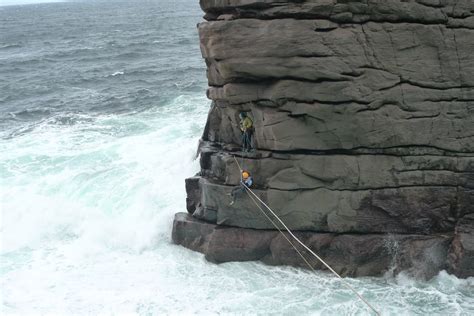 Sandy Paterson Mountaineering Old Man Of Stoer