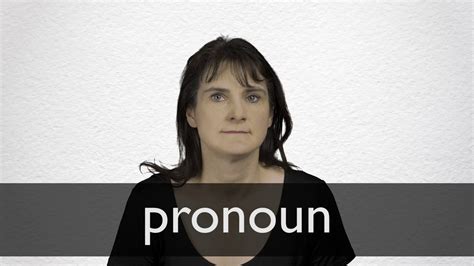 How To Pronounce Pronoun In British English Youtube