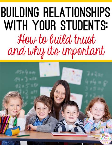 How To Build Relationships With Students Teacher And Student