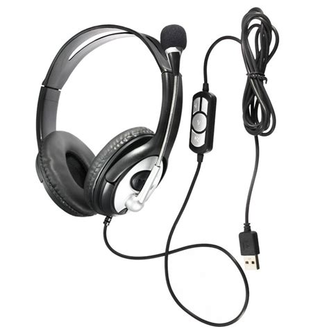 Ovleng Usb Headset Computer Headset With Microphone Noise Cancelling