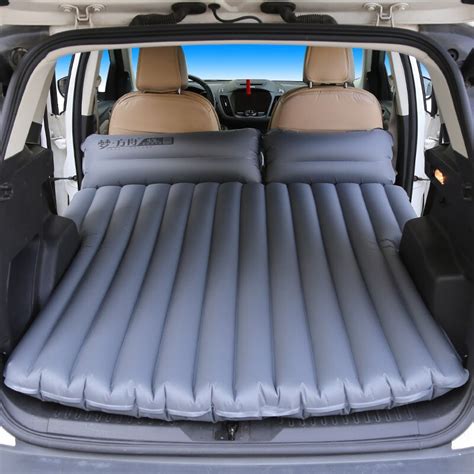 46 Double Sided Oxford Cloth Car Travel Bed Inflatable Mattress Portable Automotive Supplies