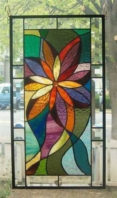 40 Stunning Stained Glass Windows Design Ideas Stained Glass Flowers
