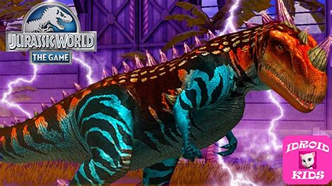Ceratosaurus Max Level 40 Jurassic World The Game Youtube