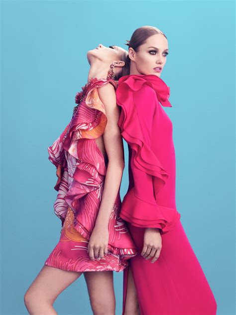 Anja Rubik And Karmen Pedaru Star In Gucci Style Ss 2013 By Benjamin Grillon Fashion Gone Rogue