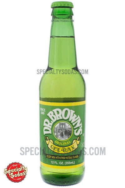 Dr Browns Cel Ray Celery Soda 12oz Glass Bottle Specialty Sodas