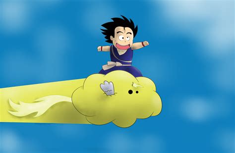 Goku On Flying Nimbus By Gearhorn On Deviantart