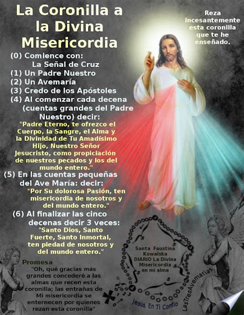 S De Oraciones Coronilla A La Divina Misericordia En Imágenes