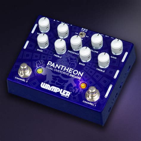 Wampler Pedals Releases The Pantheon Deluxe Pedal Haven
