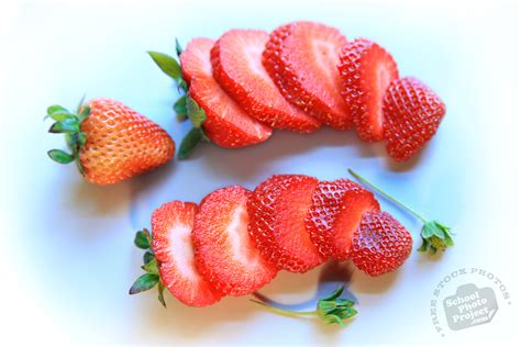 Strawberry Free Stock Photo Image Picture Strawberry Fresh Slices