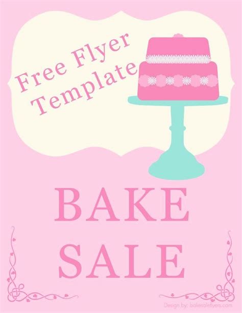 Free Printable Bake Sale Signs