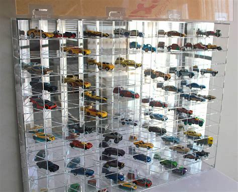 A Sweet Acrylic Display For Your Hot Wheels And Matchbox Car Collection