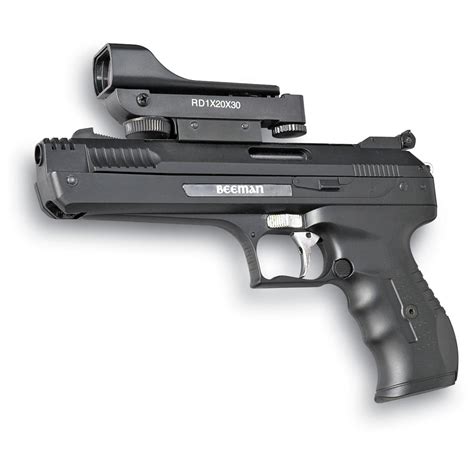 Beeman® Sportsman Series P17 Pellet Air Pistol With Red Dot Sight 114166 Air And Bb Pistols At