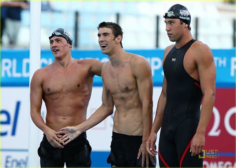 Michael Phelps Shirtless Winning Start At Worlds Photo 2077902