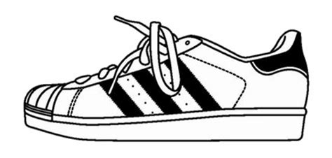 Adidas Sneaker Coloring Pages