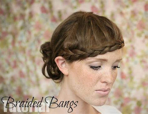 39 Bold And Beautiful Braided Bang Hairstyles